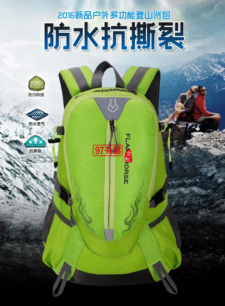 防水雙肩包 戶(hù)外運(yùn)動(dòng)登山包旅游背包