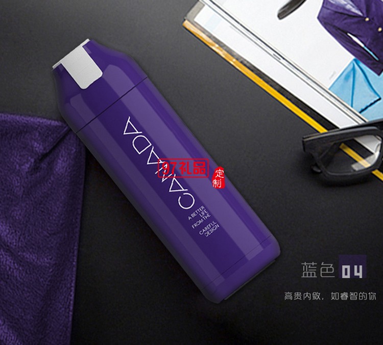 時(shí)尚真空車(chē)載保溫水杯 訂做企事業(yè)單位LOGO