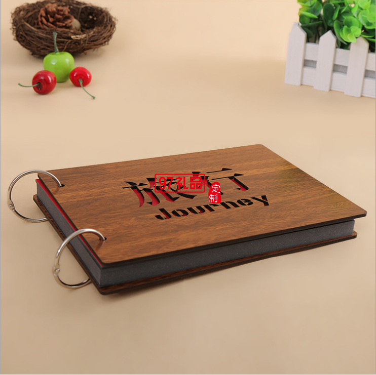 韓國 創(chuàng)意紀(jì)念diy相冊(cè) 禮品活頁相冊(cè)定制禮品贈(zèng)品相簿 8寸木質(zhì)