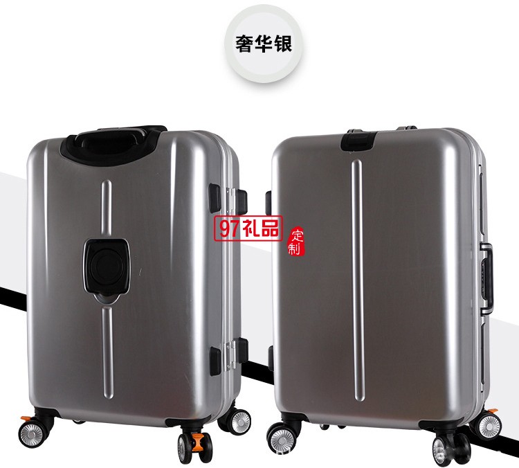 鋁框深框拉桿箱充電行李箱女20寸登機箱密碼旅行箱萬向輪24寸商務