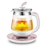 玻璃全自動(dòng)養(yǎng)身壺 分體花茶壺電熱燒水壺煮茶器送客戶(hù)禮品定制
