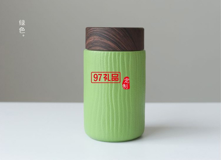 小皿隨手杯陶瓷保溫辦公汽車(chē)帶蓋旅行便攜水杯禮品杯子定制