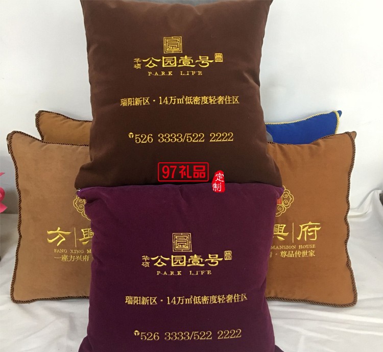汽車禮品定制抱枕，抱枕被案例