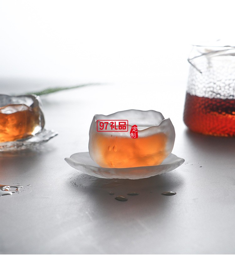 琉璃品茗杯單杯日式迷你個(gè)人小茶杯加厚玻璃上神杯