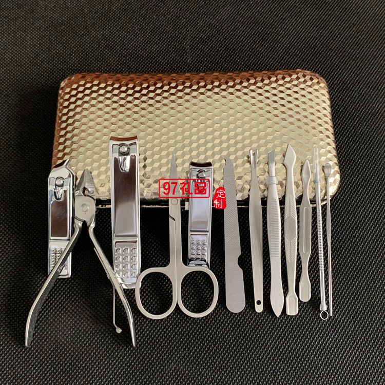 12件套裝熱銷(xiāo)美容套指甲鉗修容組指甲刀12件工具套裝