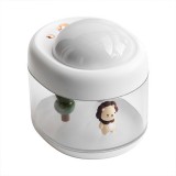 投影星空投影旋轉(zhuǎn)夜燈桌面無(wú)線加濕器